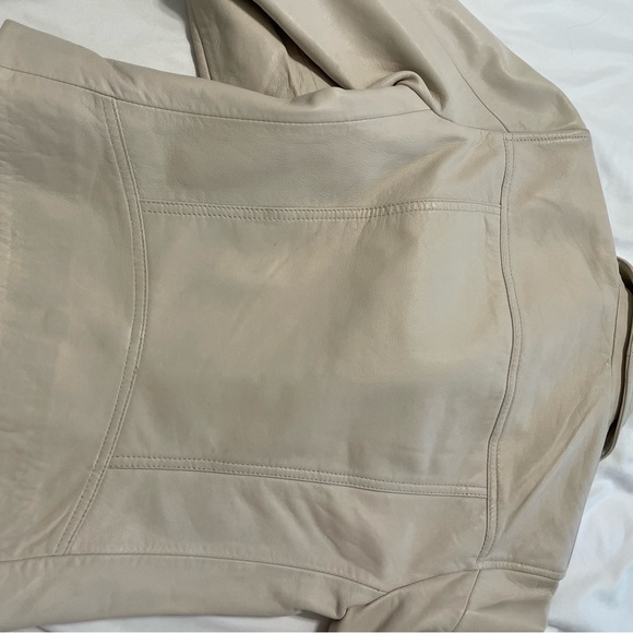 All Saints Dalby Leather Jacket size 0 - Picture 6 of 7
